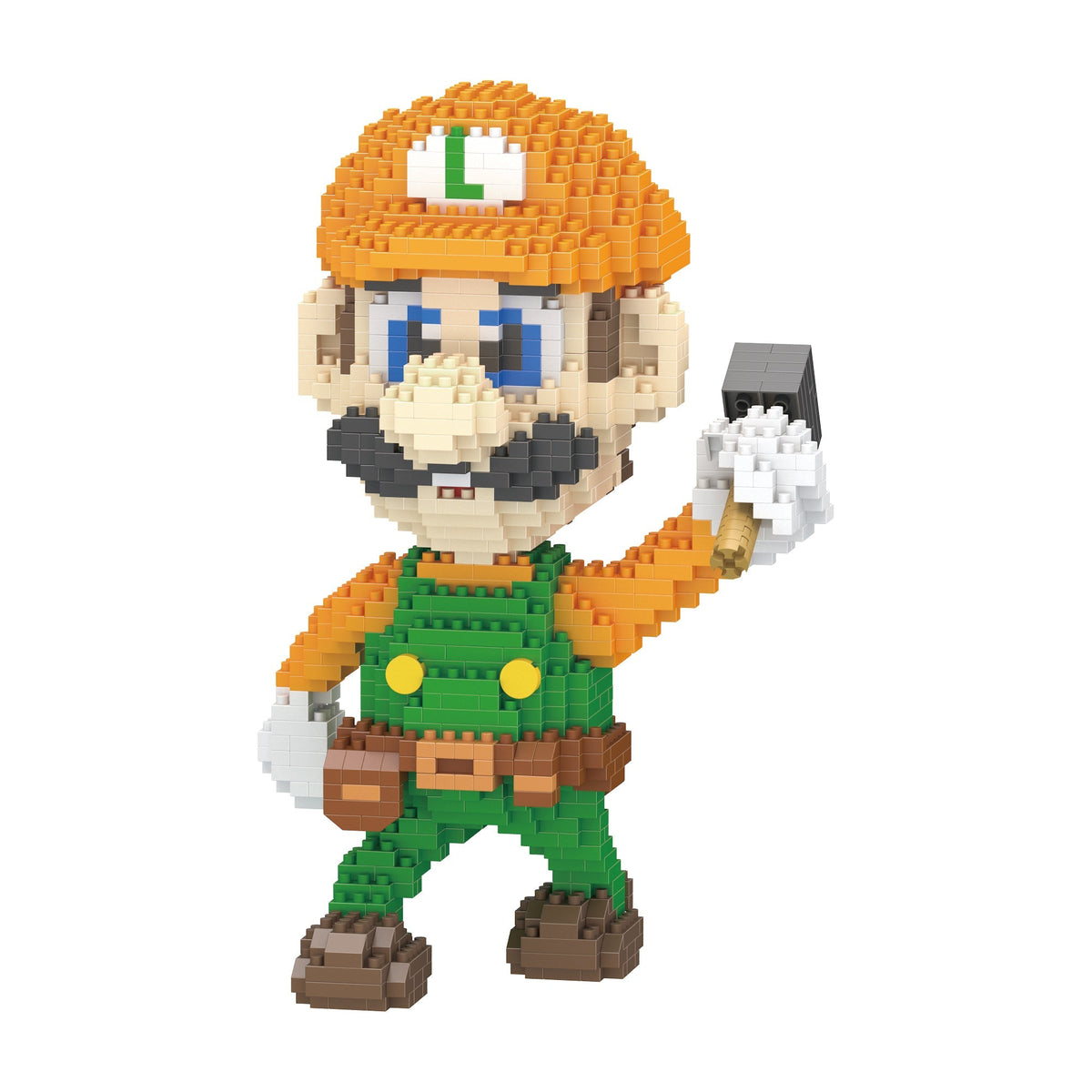 Oranje Luigi Bouwblokjes