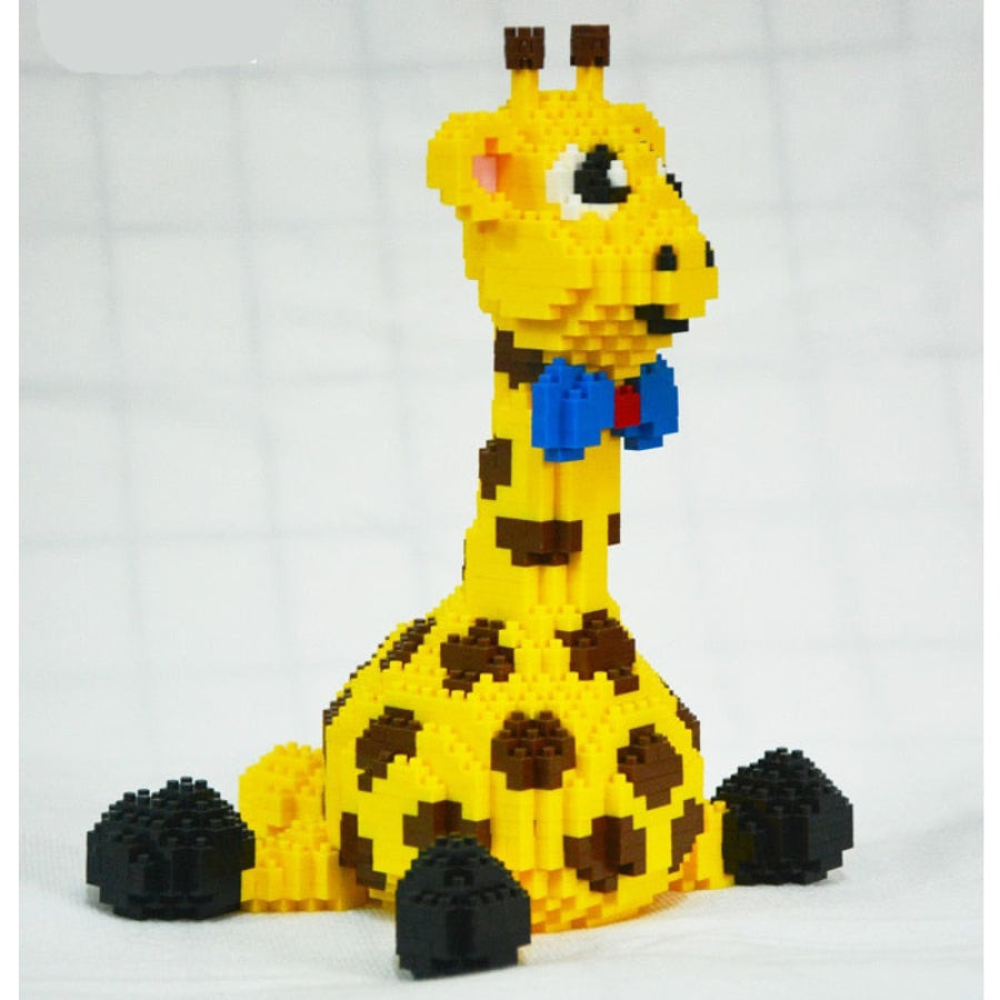 Giraffe - Morgen In Huis Bouwblokjes
