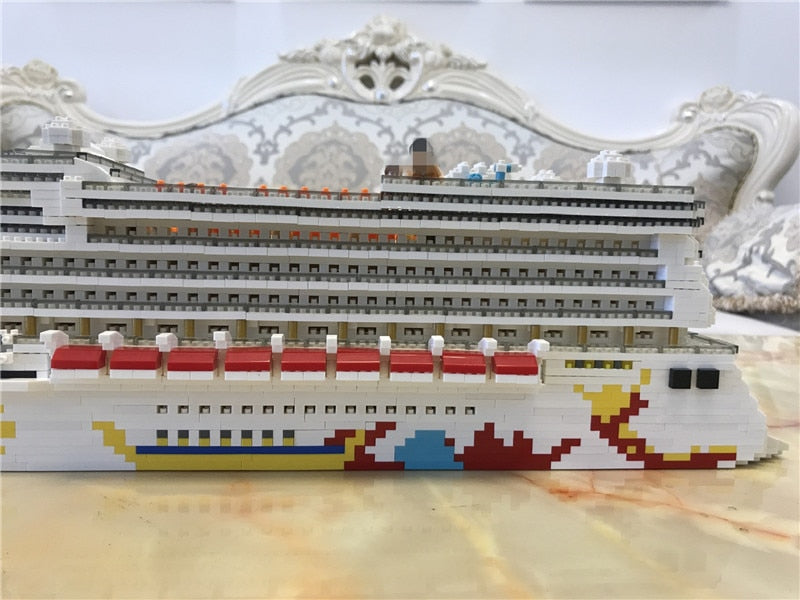 Cruiseschip Bouwblokjes