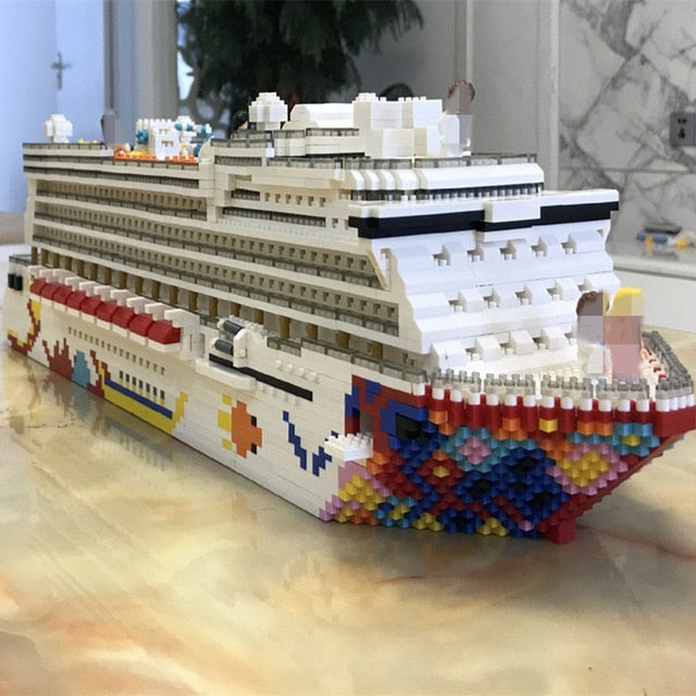 Cruiseschip Bouwblokjes