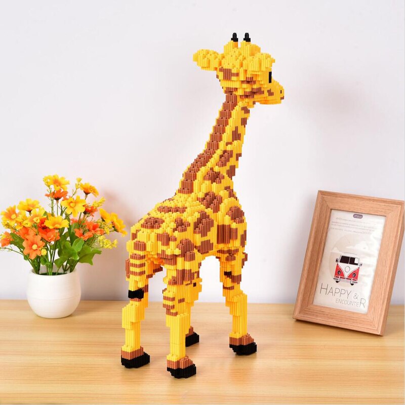 Mega Giraffe Bouwblokjes