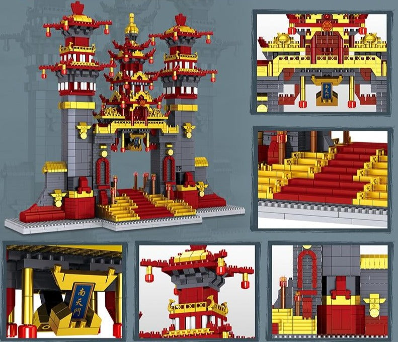 Nantian Tempel Bouwblokjes