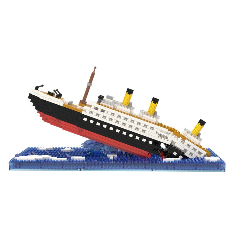 Zinkende Titanic